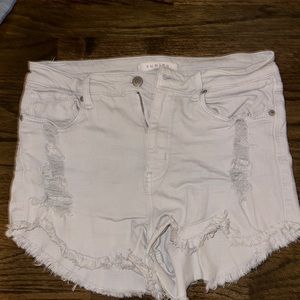 EUNINA HIGH RISE JEAN SHORTS